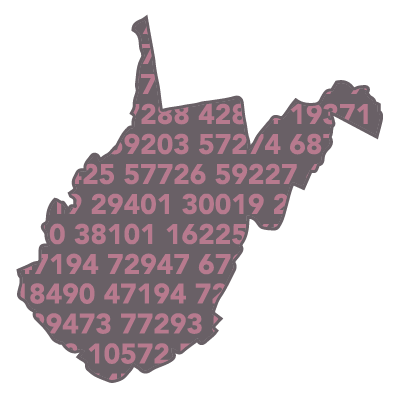 Income By Zip Code List: One State